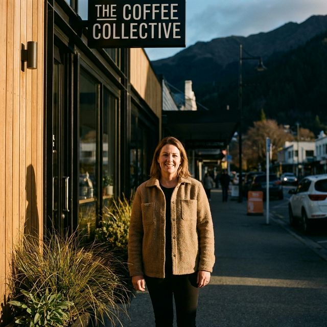 Local business storefront in New Zealand
